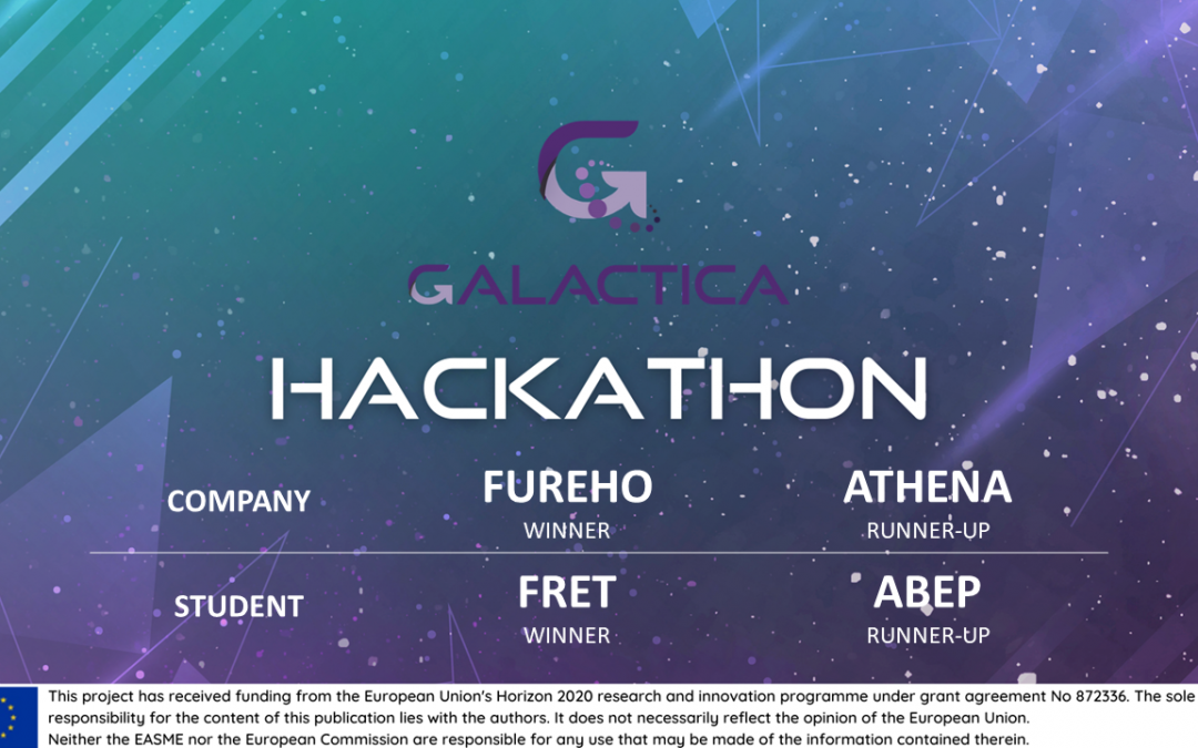 GALACTICA awarded 50k€ in prizes for the first hackathon winners!