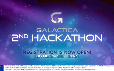 Registration for the 2nd Hackathon of GALACTICA is now open!