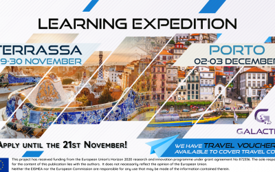 Do not miss the last 2 Learning expeditions!